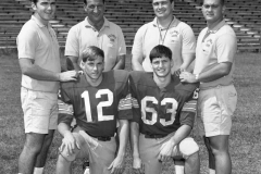 Back row from L to R: David Murphy and Coach Cartwright