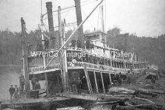 Wreck of the Allen J. Duncan at Peters Landing 1896